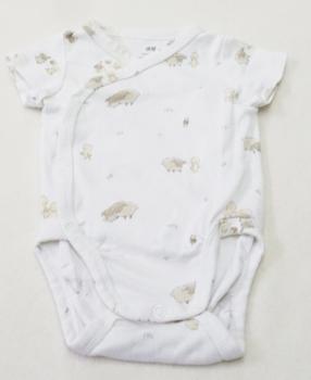 Kurzarmbody Gr. 56 von H&M (1054)