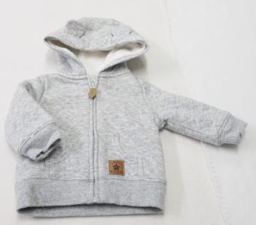 gefütterte Sweatjacke Gr. 56/62 von Simple joys (4091)