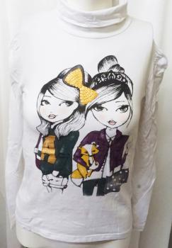 Langarmshirt kurz, Gr. 146 von Here & There by C&A (4309)