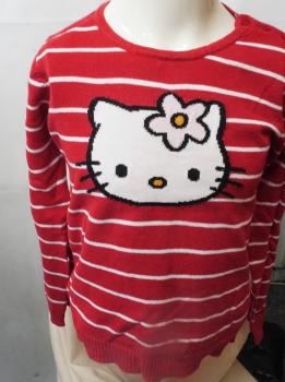 Strickpullover Gr. 110/116 von Hello Kitty by H&M (997)