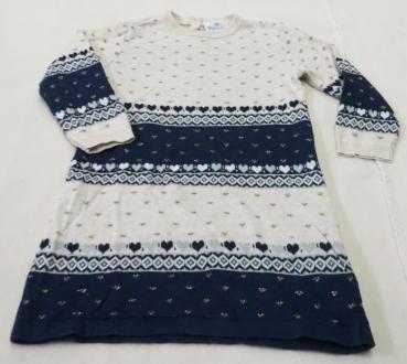 Strickkleid mit langem Arm, Gr. 86 von Topomini (650)