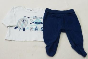 Langarmshirt mit Sweathose Gr. 50 von Ergee (946)