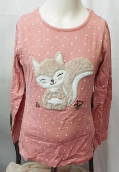 Langarmshirt Gr. 128 von Topolino (3874)