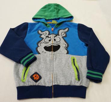 Sweatjacke Gr. 116 von Scooby Doo (774)