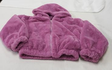 gefütterte Fleecejacke kurz, Gr. 134 von Young Idol (769)