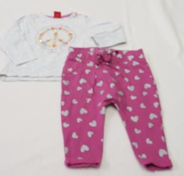 Langarmshirt von S. Oliver mit Sweathose von Ergee Gr. 62 (1310)