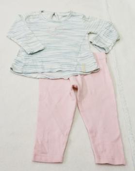 Langarmshirt von Noppies mit Leggings Gr. 62 (1382)
