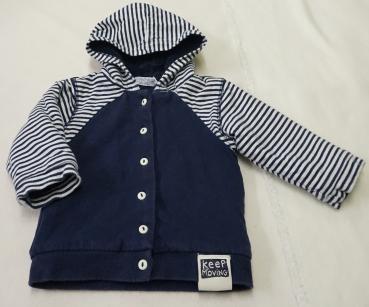 gefütterte Sweatjacke Gr. 62 von Dirkje (283)