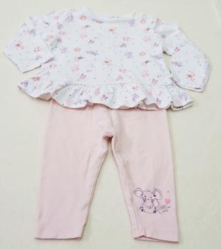 Langarmshirt mit Leggings Gr. 62 von dopodopo (1565)