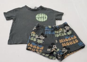 T-Shirt mit kurzer Hose Gr. 74 von H&M by Disney (2633)