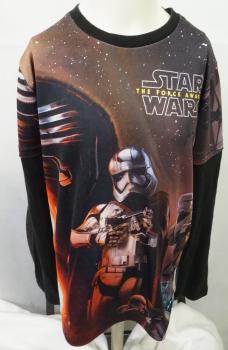 Langarmshirt Gr. 140 von Star Wars (897)