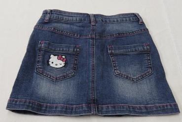 Jeansrock Gr. 140 von Hello Kitty by C&A (1501)