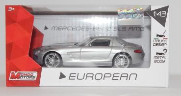 MERCEDES-BENZ SLS AMG silber 1:43 NEU OVP