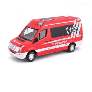 Modellauto - Bburago VW Crafter - Feuerwehr  1:50 NEU OVP