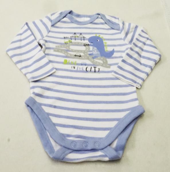 Langarmbody Gr. 62 von Babyclub by C&A (4131)