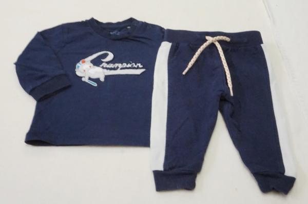 Langarmshirt von Kanz mit Sweathose von Zeeman Gr. 56 (937)