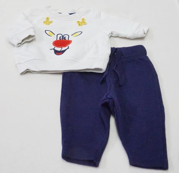 Sweatshirt von C&A mit Sweathose von Lupilu Gr. 50 (939)