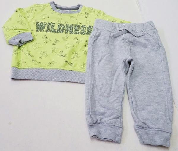 Sweatshirt von Ergee mit Sweathose von C&A Gr. 74 (907)