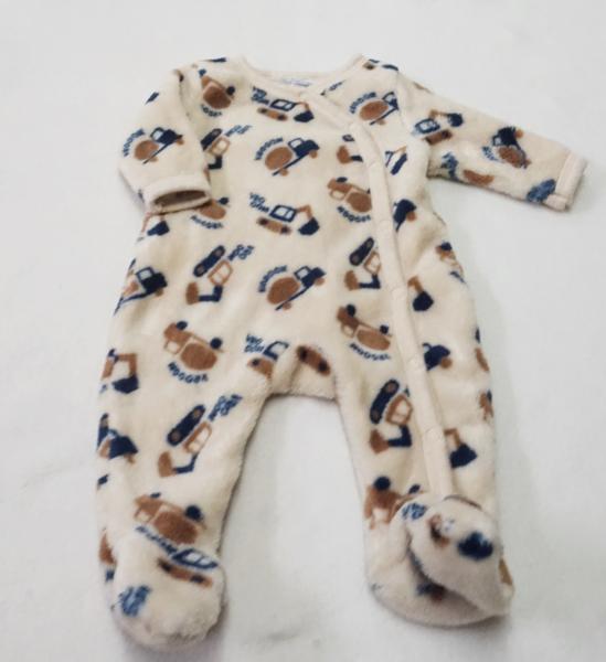 Fleece Schlafanzug Gr. 50 von Ergee (4243)