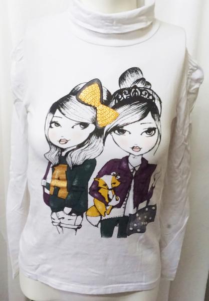 Langarmshirt kurz, Gr. 146 von Here & There by C&A (4309)