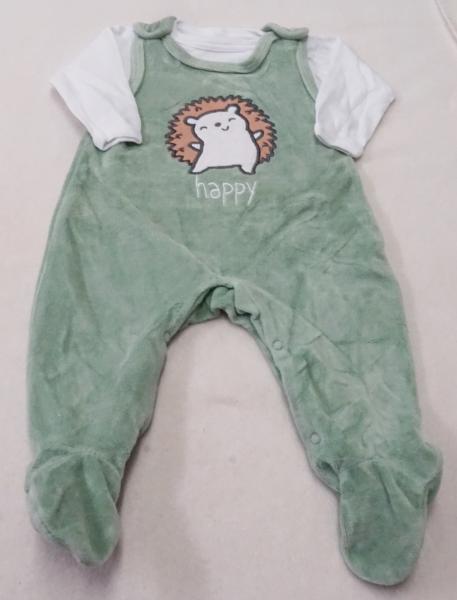 Nicki Strampler mit Langarmshirt Gr. 56 von Ergee (539)