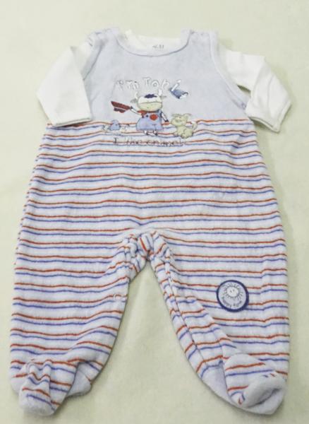 Nicki Strampler von Ergee mit Langarmbody von H&M Gr. 50 (944)
