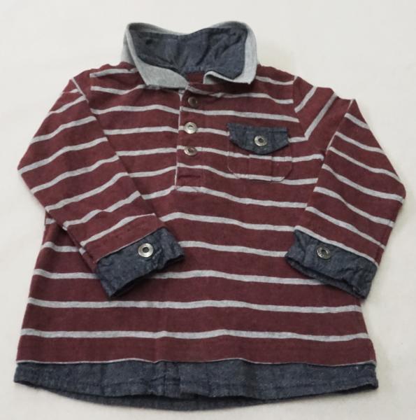 Langarmshirt Gr. 74 von Topomini (2921)
