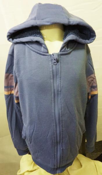 gefütterte Sweatjacke Gr. 140 von Pocopiano (956)