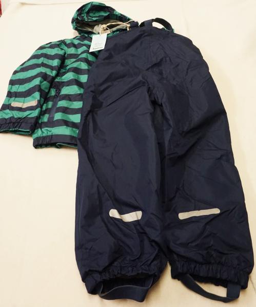 gefütterte Matschjacke mit gefütterter Matschhose Gr. 110 von Impidimpi (2438) neu
