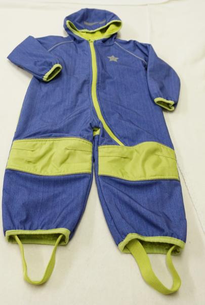 Softshellanzug innen Fleece, Gr. 86 von Wunderbärchen (2890)
