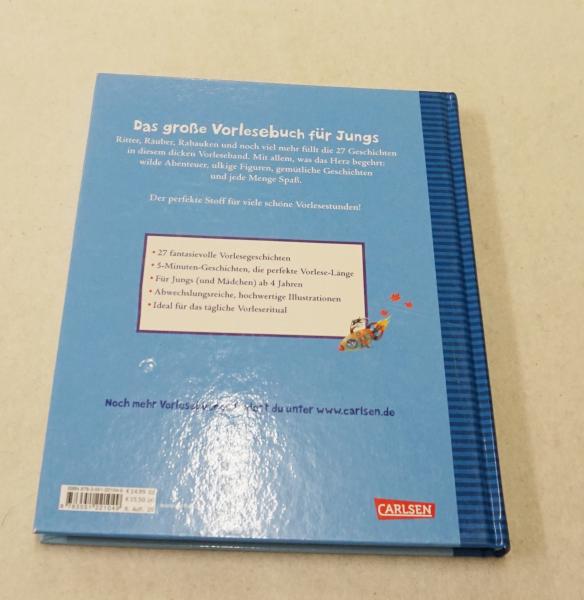 Das große Vorlesebuch für Jungs (3702)