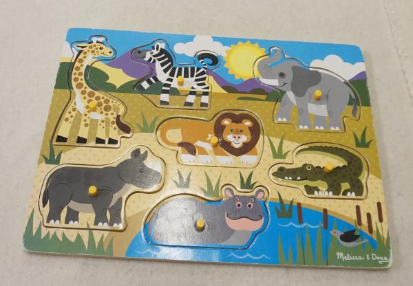 Holzsteckpuzzle 7 tlg. von Melissa & Doug (3009)