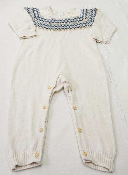 Strick Schlafanzug Gr. 68 von H&M (2905)