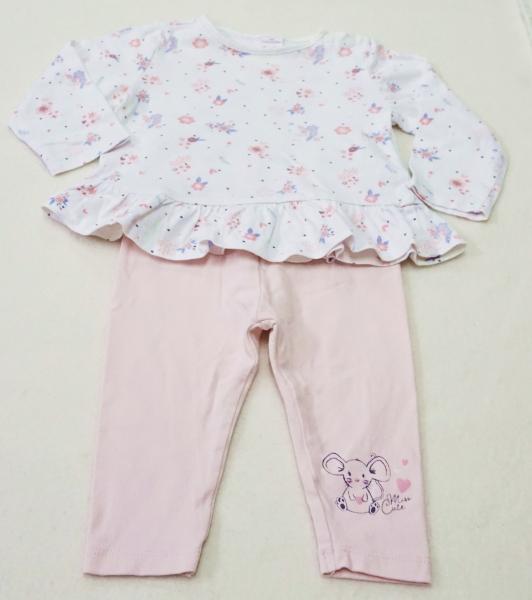 Langarmshirt mit Leggings Gr. 62 von dopodopo (1565)