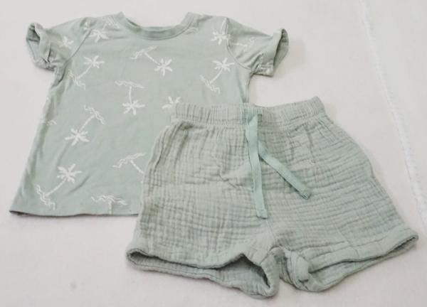 T-Shirt mit kurzer Hose Gr. 80 von Ergee (3979)