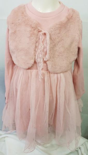Langarmkleid Gr. 110 (1131)