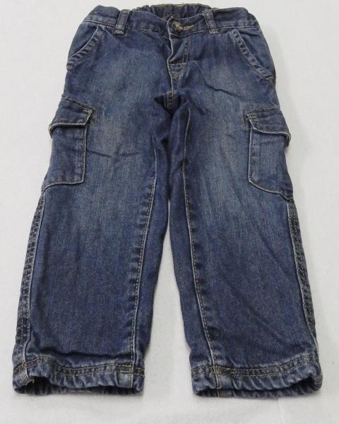 gefütterte Jeanshose Gr. 86 von H&M (1107)