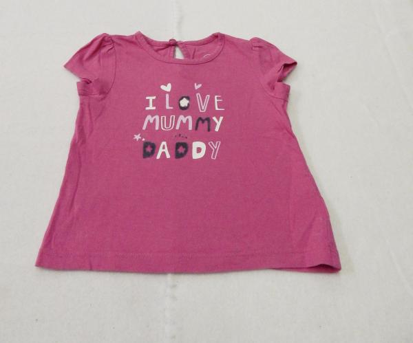 T-Shirt Gr. 62 von Babyclub by C&A (2496)