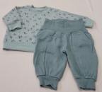Sweatshirt No Name mit Sweathose Gr. 56 von Name it (3387)