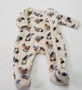Fleece Schlafanzug Gr. 50 von Ergee (4243)