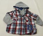 Langarmshirt mit Hemdbesatz Gr. 74 von dopodopo (2914)