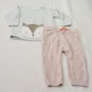 Strickpullover von Topomini mit Strickhose von H&M Gr. 62 (1546)