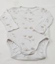 Langarmbody Gr. 74 von H&M (1053)